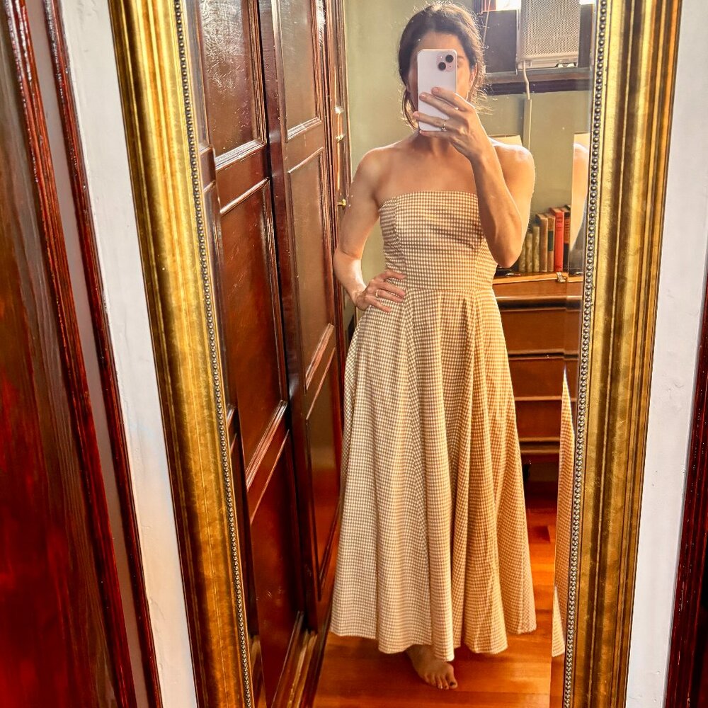 Reformation Astoria Dress Anzo Check - Size 2